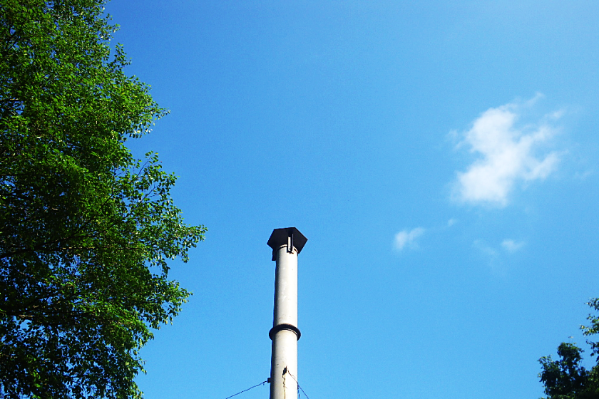 お花畠窯煙突